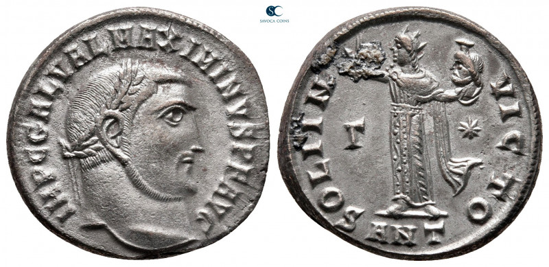 Maximinus II Daia AD 310-313. Antioch
Follis Æ

22 mm, 5,11 g

IMP C GAL VA...