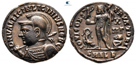 Licinius II, as Caesar AD 317-324. Alexandria. Follis Æ