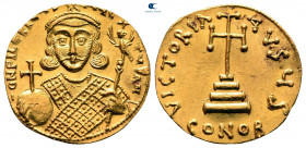Philippus (Bardanes) AD 711-713. Constantinople. Solidus AV