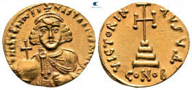 Anastasius II Artemius AD 713-715. Constantinople. Solidus AV