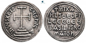 Michael II AD 821-829. Constantinople. Miliaresion AR