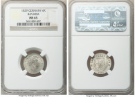 Bavaria. Ludwig I 6 Kreuzer 1829 MS65 NGC, KM729. A delicate, satiny textured gem with a strike that nears completion. 

HID09801242017

© 2022 Herita...