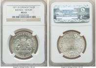 Bremen. Free City Taler 1871-B MS63 NGC, KM249. Choice Mint State surfaces, abundant in cartwheel luster. 

HID09801242017

© 2022 Heritage Auctions |...