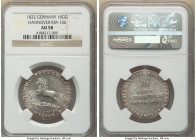 Hannover. George IV of England 16 Gute Groschen 1822 AU58 NGC, KM136. Short from a Mint State designation, showing cartwheeling lustrous fields. 

HID...