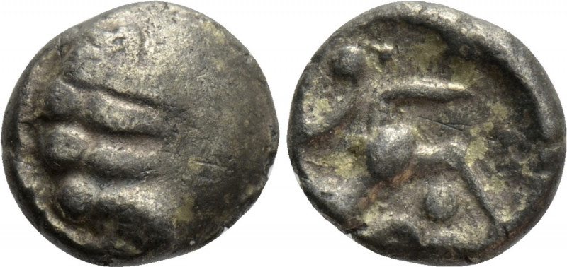 WESTERN EUROPE. Central Gaul. Remi. 1/4 Stater (Circa 2nd century BC). 

Obv: ...