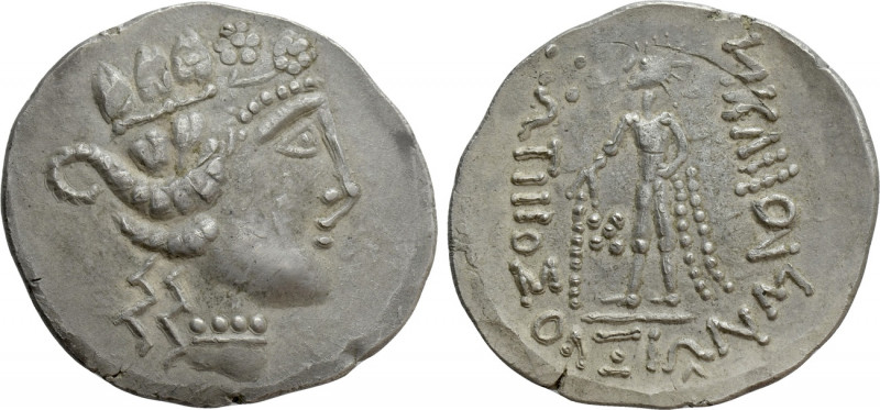 EASTERN EUROPE. Imitations of Thasos. Tetradrachm (2nd-1st centuries BC). 

Ob...