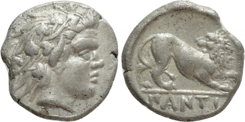 CIMMERIAN BOSPOROS. Pantikapaion. Half Siglos or Hemidrachm (Circa 370-355 BC). ...