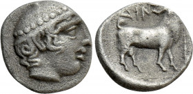 THRACE. Ainos. Diobol (Circa 429-427/6 BC)