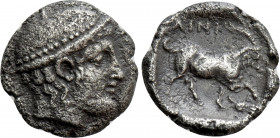THRACE. Ainos. Tetrobol (Circa 408-406 BC)