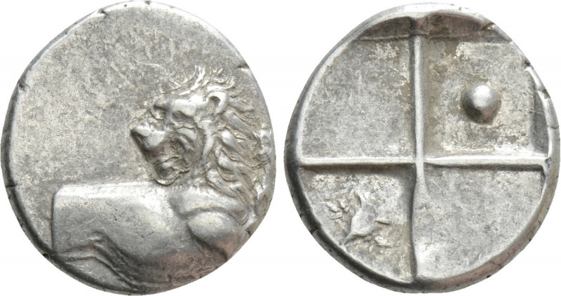 THRACE. Chersonesos. Hemidrachm (Circa 386-338 BC). 

Obv: Forepart of lion ri...