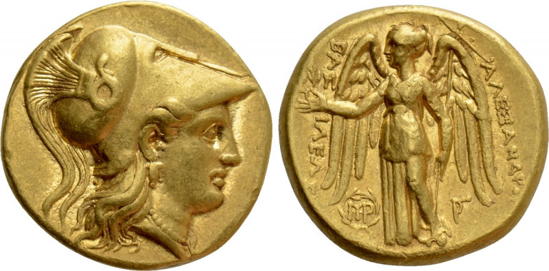 KINGS OF MACEDON. Alexander III 'the Great' (336-323 BC). GOLD Stater. Babylon. ...