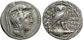 ATTICA. Athens. Tetradrachm (158/7 BC). New Style Coinage. Epigen, Sosandros, Pythoni - , magistrates