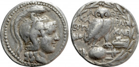 ATTICA. Athens. Tetradrachm (153/2 BC). New Style coinage. Karaichos, Ergokles and Dioph-, magistrates