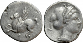 CORINTHIA. Corinth. Drachm (Circa 350-300 BC)