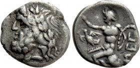 ARKADIA. Arkadian League. Megalopolis. Triobol or Hemidrachm (Circa 175-168 BC)