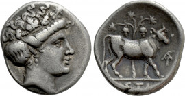 EUBOIA. Histiaia. Drachm (350-300 BC)
