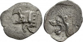 MYSIA. Kyzikos. Obol (Circa 450-400 BC)