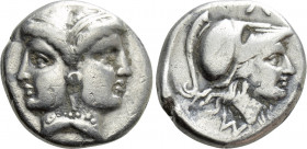MYSIA. Lampsakos. Tetrobol (Circa 390-330 BC)