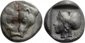 LESBOS. Uncertain mint. 1/24 Stater (Circa 500-450 BC)