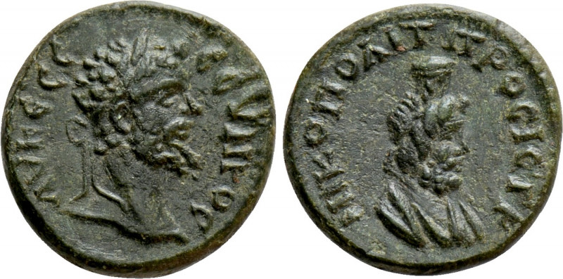 MOESIA INFERIOR. Nicopolis ad Istrum. Septimius Severus (193-211). Ae. 

Obv: ...