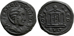 THRACE. Deultum. Tranquillina (Augusta, 238-244). Ae