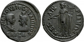 THRACE. Mesambria. Philip II, with Serapis (Caesar, 244-247). Ae