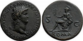 NERO (54-68). Sestertius. Rome