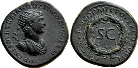 TRAJAN (98-117). As. Rome, for use in Syria