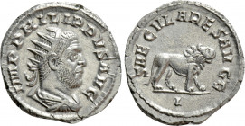 PHILIP I 'THE ARAB' (244-249). Antoninianus. Rome. Saecular Games/1000th Anniversary of Rome issue