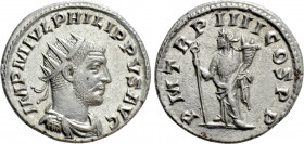 PHILIP I 'THE ARAB' (244–249). Antoninianus. Antioch