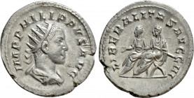 PHILIP II (247-249). Antoninianus. Rome