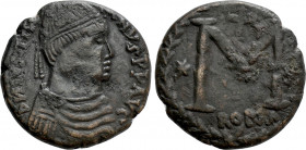 JUSTINIAN I (527-565). Follis. Rome