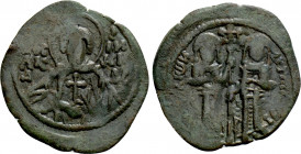 ANDRONICUS II and MICHAEL IX (1295-1320). Ae Assarion. Constantinople