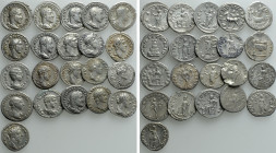 21 Roman Denarii