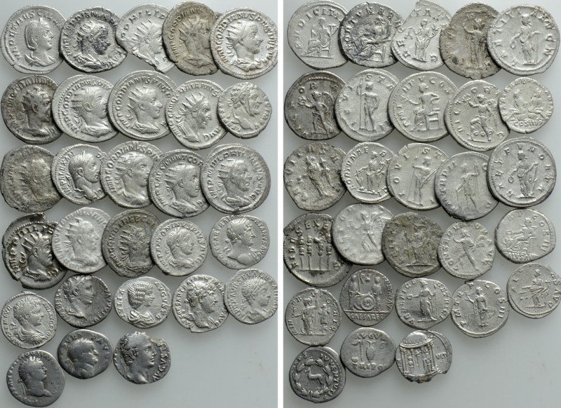 28 Roman Coins. 

Obv: .
Rev: .

. 

Condition: See picture.

Weight: g...