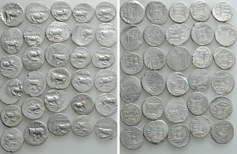 30 Drachms of Illyria. 

Obv: .
Rev: .

. 

Condition: See picture.

We...