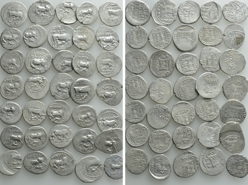35 Drachms of Illyria. 

Obv: .
Rev: .

. 

Condition: See picture.

We...