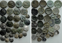 Circa 50 Greek Coins