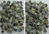 Circa 100 Greek Coins