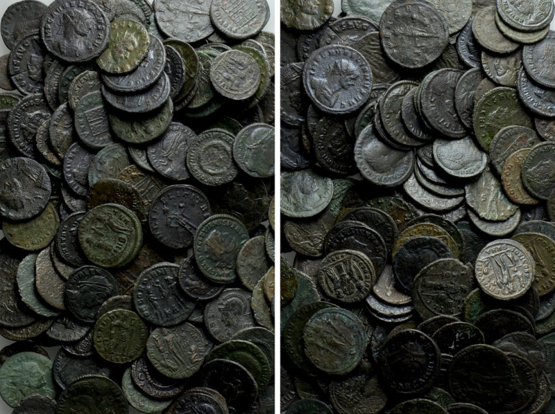 Circa 165 Roman Coins. 

Obv: .
Rev: .

. 

Condition: See picture.

We...