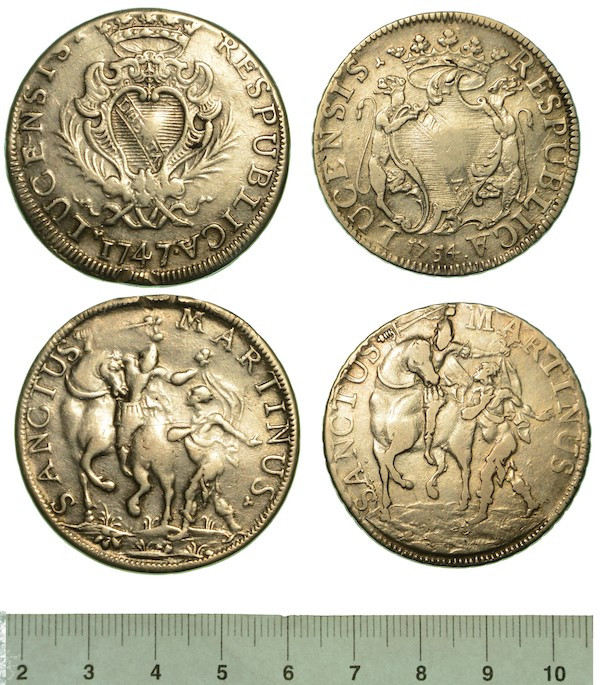 LUCCA. Lotto di due monete.

Repubblica, 1369-1799. Scudo 1747 (MB/BB) - 1754 ...