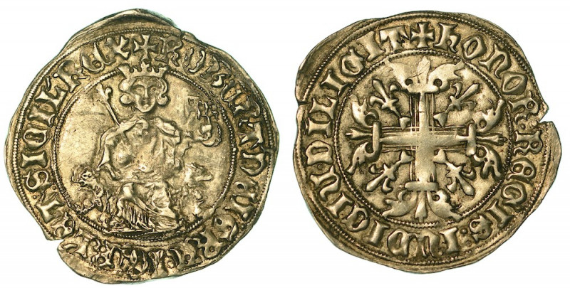 NAPOLI. ROBERTO D'ANGIÒ, 1309-1343. Gigliato.

Il sovrano in trono con scettro...