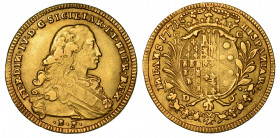 NAPOLI. FERDINANDO IV DI BORBONE, 1759-1799. 6 Ducati 1771.