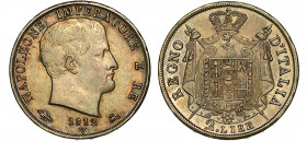 VENEZIA. NAPOLEONE I, 1805-1814. 2 Lire 1812.