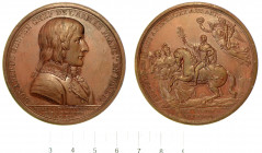 TRATTATO DI CAMPOFORMIO (17 ottobre 1797 – Fine della Repubblica di Venezia). Medaglia in bronzo 1797.