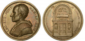 VATICANO. LEONE XIII, 1878-1903. Medaglia in argento A. XXIV.