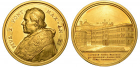 VATICANO. PIO X, 1903-1914. Medaglia in oro A. XI.
