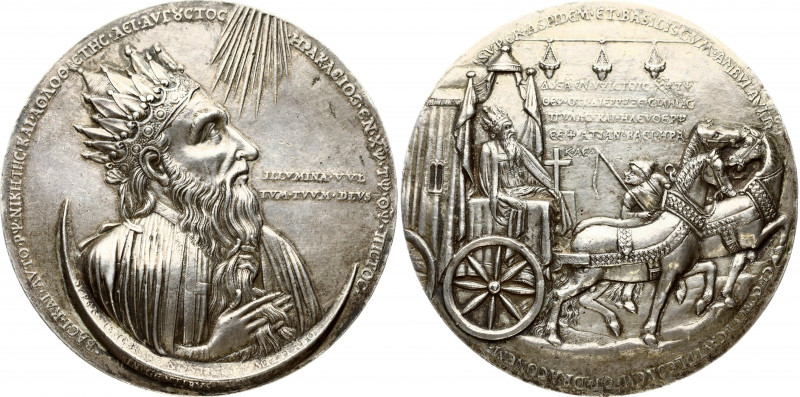 France Medal (18-19th Century) Heraclius I Emperor (610-611). Silver medal (1400...