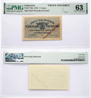 Lithuania 1 Centas 1922 Banknote 'FRONT SPECIMEN'. Obverse Lettering: LIETUVOS BANKAS 1 VIENAS CENTAS KAUNAS 1922 m. LAPKR.16 d. LIETUVOS BANKAS SERIJ...