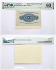 Lithuania 5 Centai 1922 Banknote 'Back Progressive Proof'. Reverse: LIETUVOS BANKO BANKNOTAS CENTU 5 Centai BANKNOTŲ PADIRBIMAS ĮSTATYMU BAUDŽIAMAS. P...